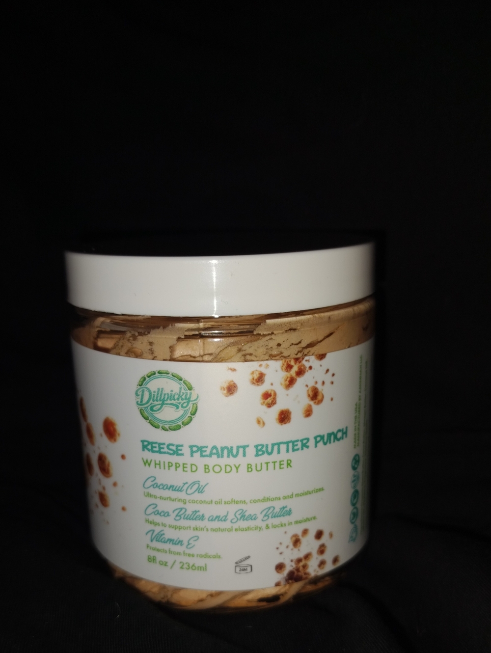 Aminnah By DillPicky Reese Peanut Butter Punch Whipped Body Butter - Cream - Picture 1 of 2